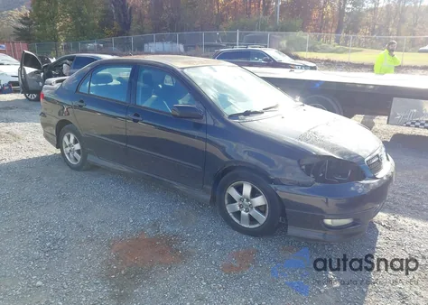 2005 Toyota Corolla S from USA, damaged, VIN 2T1BR32E25C424107